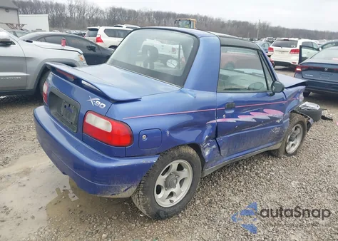 1997 Suzuki X-90 from USA, damaged, VIN JS3LB11S5V4100755